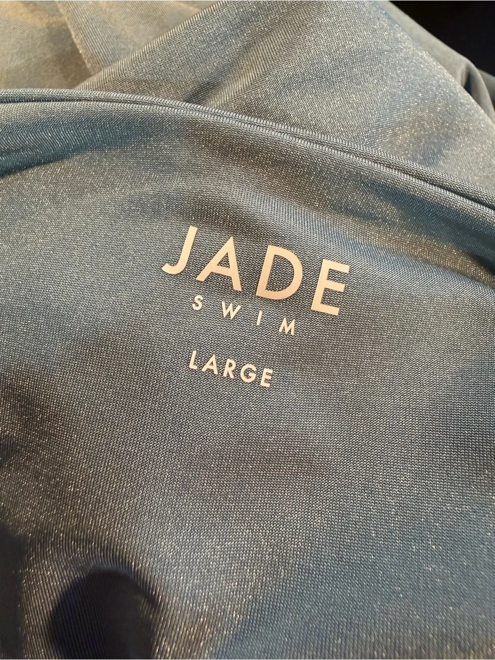 NWT Jade Swim ‘Callie’ Swim Dress Coverup in “Azure” Blue Size Large